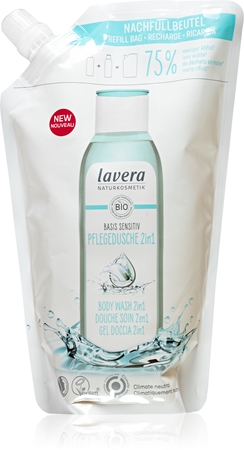 Lavera Basis Sensitiv gel de banho para corpo e cabelo para pele sensível