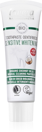 Lavera Sensitive Whitening balinamoji dantų pasta