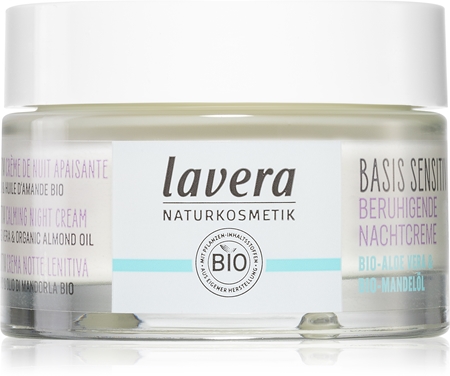 Lavera Basis Sensitiv crema de noche calmante sin perfume