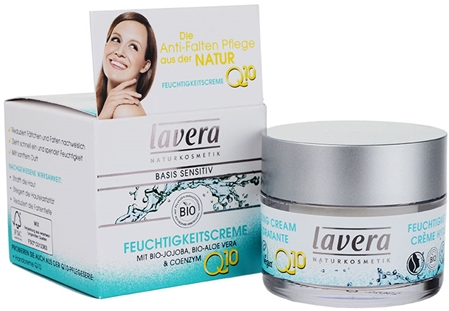 Lavera Basis Sensitiv Q10 crema hidratante antiarrugas