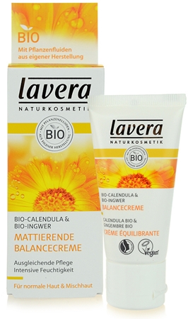 Lavera Faces Bio Calendula mattierende Creme für normale Haut und Mischhaut