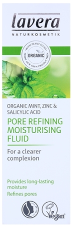 Lavera Faces Bio Mint fluide hydratant pour peaux grasses