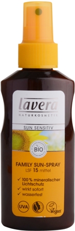Lavera Sun Sensitiv Bräunungsmilch im Spray