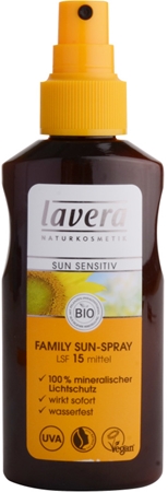 Lavera Sun Sensitiv Bräunungsmilch im Spray