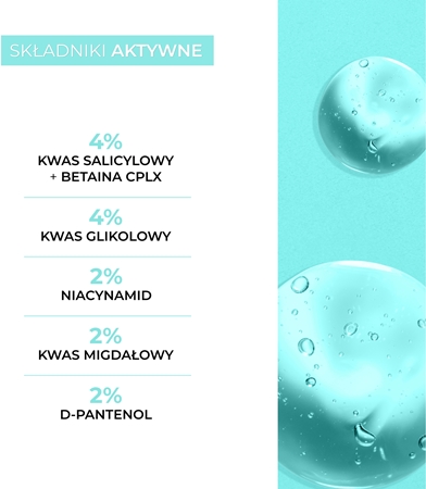 L’biotica Estetic Clinic Acid Treatment pielęgnacja odnawiająca na noc o działaniu wygładzającym