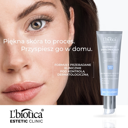 L’biotica Estetic Clinic Oxy Treatment regenerująca i dotleniająca pielęgnacja na noc z efektem rozświetlającym