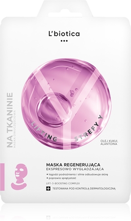L’biotica Lifting Y Zone Intense Regenerating Mask with smoothing effect