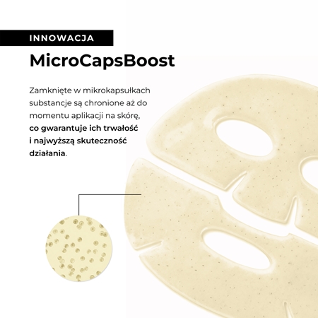 L’biotica Transforming Collagen Mask with Ceramides in Microcapsules maseczka kolagenowa regeneracja i odżywienie skóry