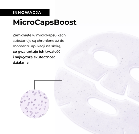 L’biotica Transforming Collagen Mask with Niacinamide in Microcapsules maseczka kolagenowa z efektem rozświetlającym