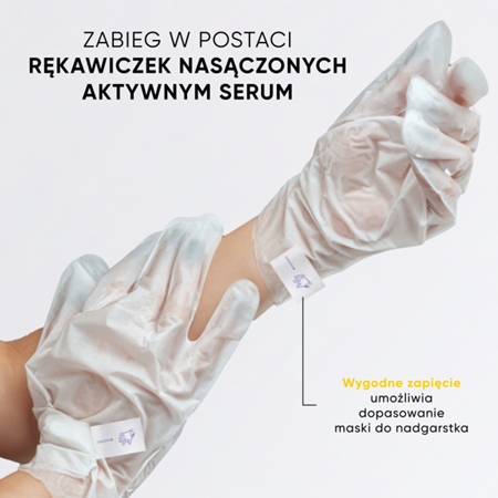 L’biotica Regenerating Hand Mask regenerująca maska do rąk w postaci rękawic