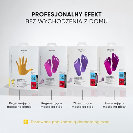 L’biotica Regenerating Hand Mask regenerująca maska do rąk w postaci rękawic