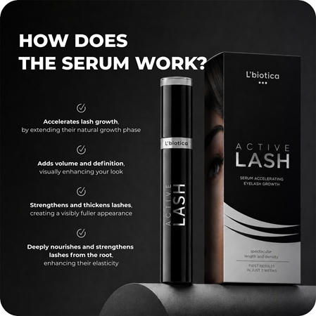 L’biotica Repair Lash Serum für die Stärkung und das Wachstum der Wimpern