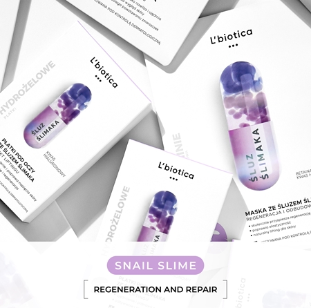 L’biotica Eye Patches Rejuvenating Smoothing Eye Mask with snail extract