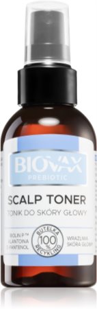 L’biotica Biovax Prebiotic tonik za občutljivo lasišče