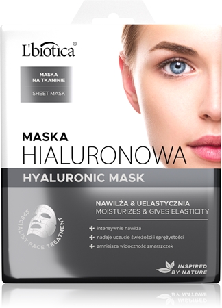 L’biotica Masks Hyaluronic Acid masca de celule cu efect hidratant si calmant