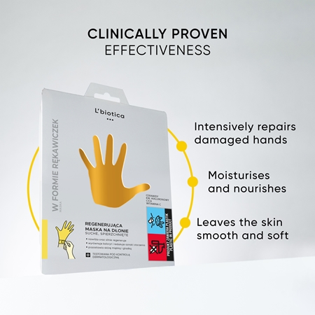 L’biotica Masks Regenerating Hand Mask in Gloves