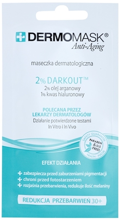 L’biotica DermoMask Anti-Aging masque visage anti-taches pigmentaires