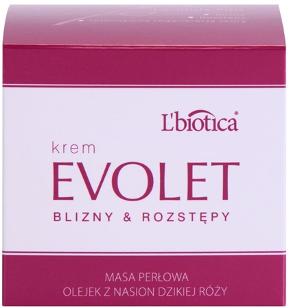 L’biotica Evolet Rahustav kreem venitusarmide hoolduseks