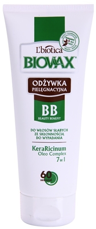L’biotica Biovax Falling Hair balsam pentru indreptare impotriva caderii parului