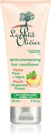 Le Petit Olivier Peach & Grapevine Flower kondicionér pro normální vlasy