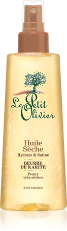 Le Petit Olivier Shea Butter суха олійка для волосся та тіла