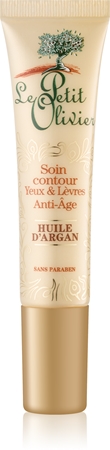Le Petit Olivier Argan Oil Intensiv creme mod rynker i øjen- og læbeområdet