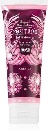 Rudy - Le Maioliche Positano Rosa Damascena hydratační sprchový gel