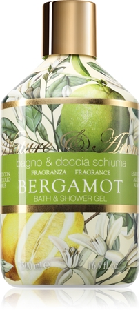 Rudy - Le Maioliche Bergamot sprchový a koupelový gel