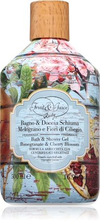 Rudy - Le Maioliche Melograno e Fiori di Ciliegio Gel douche