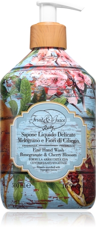 Rudy - Le Maioliche Melograno e Fiori di Ciliegio savon liquide mains
