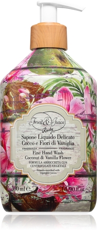 Rudy - Le Maioliche Cocco e Fiori di Vaniglia savon liquide mains