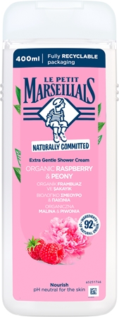 Le Petit Marseillais Raspberry BIO & Peony gel de duche cremoso