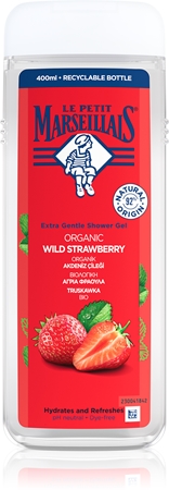 Le Petit Marseillais Wild Strawberry BIO jemný sprchový gel
