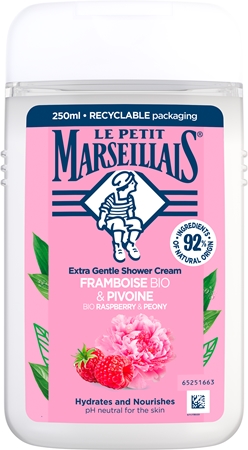 Le Petit Marseillais Raspberry BIO & Peony Kreemjas dušigeel