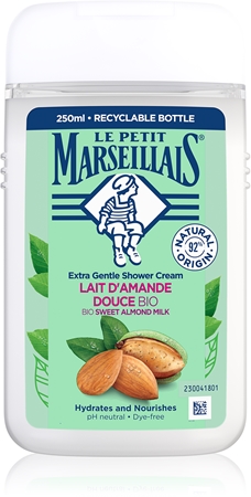 Le Petit Marseillais Sweet Almond Milk BIO krémový sprchový gel