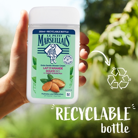 Le Petit Marseillais Sweet Almond Milk BIO krémový sprchový gel