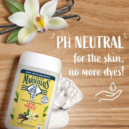 Le Petit Marseillais Vanilla Milk BIO cremiges Duschgel