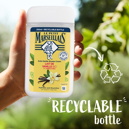 Le Petit Marseillais Vanilla Milk BIO cremiges Duschgel