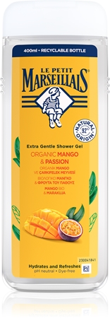 Le Petit Marseillais Mango BIO & Passion Fruit nežni gel za prhanje
