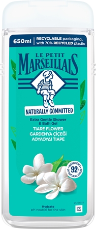 Le Petit Marseillais Tiaré Flower Silkeagtig brusegel