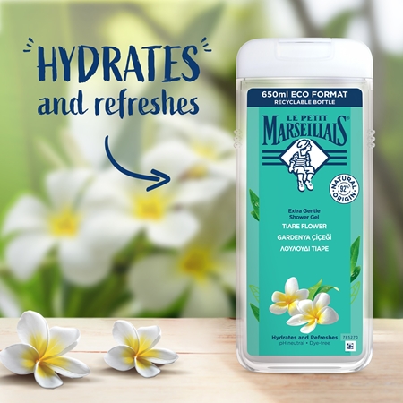 Le Petit Marseillais Fleur de Tiaré gel douche doux