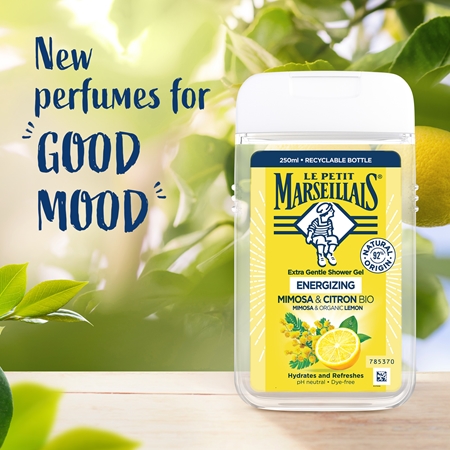 Le Petit Marseillais Mimosa & Citron Bio gel douche doux