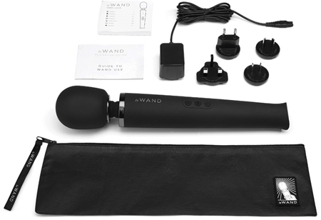 le Wand Rechargeable Massager vibrating cabezal de masaje y vibrador