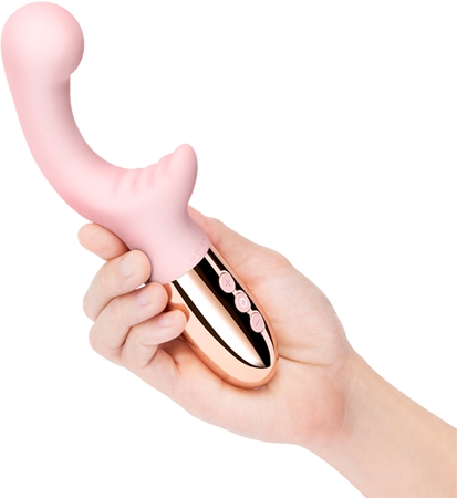 le Wand Xo vibrador con estimulador de clítoris