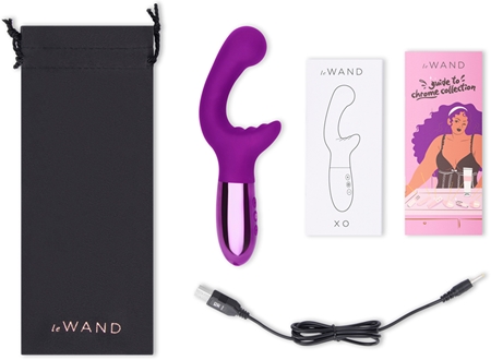 le Wand Xo vibratore con stimolatore clitorideo
