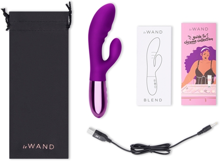 le Wand Blend Rabbit vibrátor se stimulátorem klitorisu
