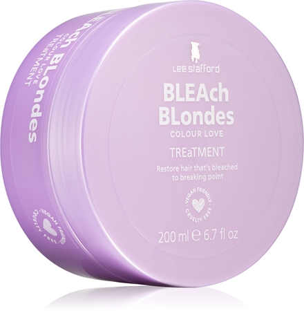 Lee Stafford Bleach Blondes Regenerierende Maske für blondes und meliertes Haar