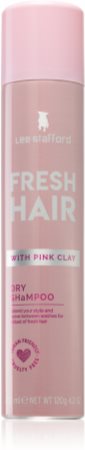 Lee Stafford Fresh Hair Pink Clay Trockenshampoo für die Aufnahme von überschüssigen Talg für ein frische Frisur