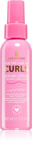 Lee Stafford Curls хидратиращо мляко за чуплива и къдрава коса
