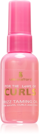 Lee Stafford Curls изглаждащо олио за къдрава коса